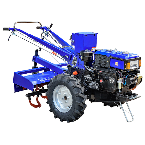 Мотоблок Powercraft МБ 1012ДЕ (12 к.с., дизель, водяне охолодження, електростартер, фреза), (Заводська Упаковка)
