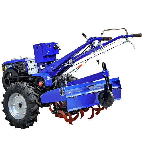 Мотоблок Powercraft МБ 1012ДЕ (12 к.с., дизель, водяне охолодження, електростартер, фреза), (Заводська Упаковка)