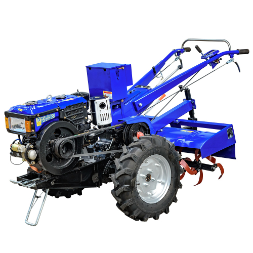 Мотоблок Powercraft МБ 1012ДЕ (12 к.с., дизель, водяне охолодження, електростартер, фреза), (Заводська Упаковка)