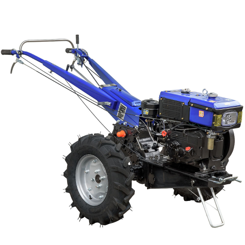 Мотоблок Powercraft МБ 1080Д (8 к.с., дизель, водяне охолодження), Без Фрези (Заводська Упаковка)