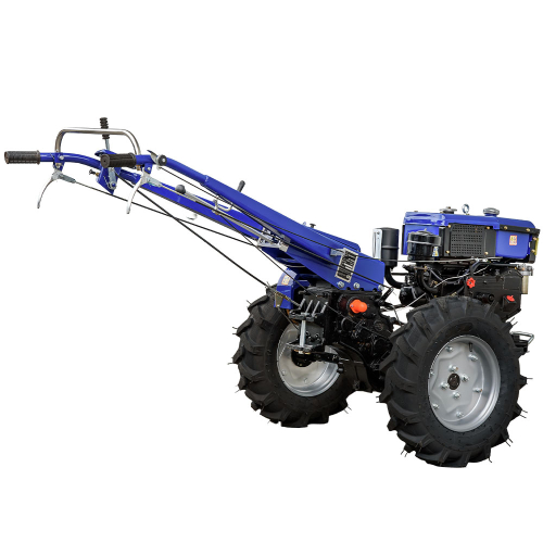 Мотоблок Powercraft МБ 1080Д (8 к.с., дизель, водяне охолодження), Без Фрези (Заводська Упаковка)