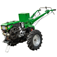 Мотоблок Powercraft МБ 1080ДЕ (8 л.с., дизель, водяне охолодження, електростартер), Без Фрези (Заводська Упаковка)