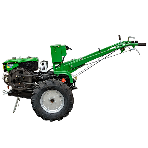 Мотоблок Powercraft МБ 1080ДЕ (8 л.с., дизель, водяне охолодження, електростартер), Без Фрези (Заводська Упаковка)