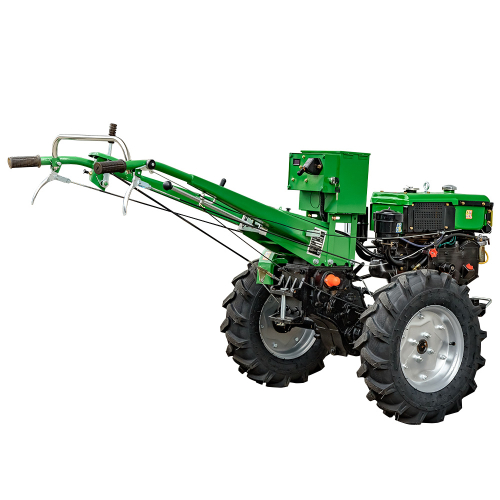 Мотоблок Powercraft МБ 1080ДЕ (8 л.с., дизель, водяне охолодження, електростартер), Без Фрези (Заводська Упаковка)