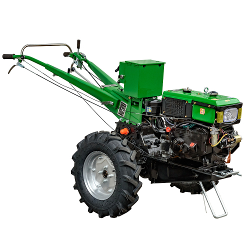 Мотоблок Powercraft МБ 1080ДЕ (8 л.с., дизель, водяне охолодження, електростартер), Без Фрези (Заводська Упаковка)