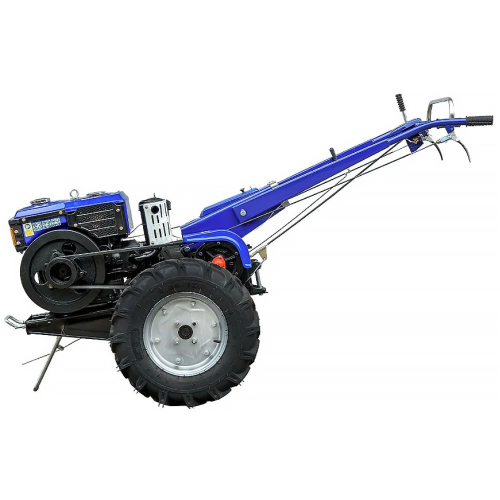 Мотоблок Powercraft МБ 1010Д (10 к.с., дизель, водяне охолодження), Без Фрези (Заводська Упаковка)