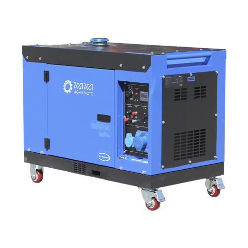 Генератор дизель JM9000TD 6.0/6.5KW (однофазний/трифазний+свічка розжарювання) безшумний ТАТА