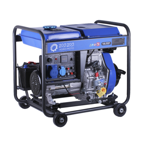 Генератор дизель JM6500X(E) 4.5/5.0KW (однофазний/трифазний+свічка розжарювання) ТАТА