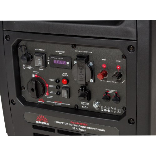 Генератор газ/бензин інверторний Vitals Master IG 4.2gset Генератор газ/бензин інверторний Vitals Master IG 4.2gset