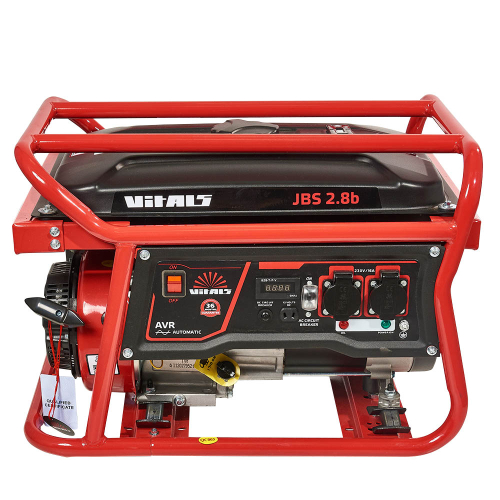 Бензиновий генератор Vitals JBS 2.8b