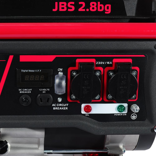 Бензиновий генератор Vitals JBS 2.8bg