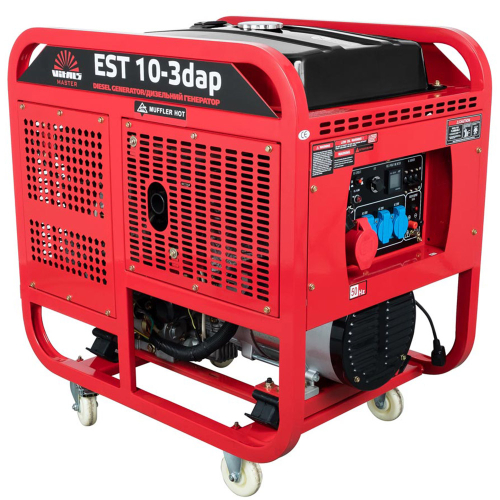 Дизельний генератор Vitals Master EST 10-3dap ATS (автомат, 380V, 3 фази)
