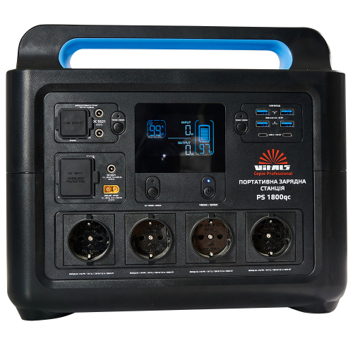 Портативна акумуляторна станція Vitals Professional PS 1800qc