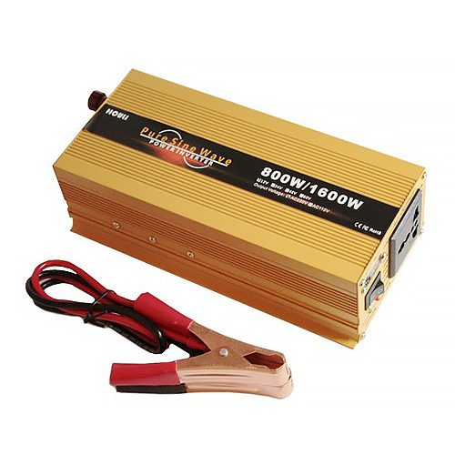 Інвертор Houli GOLD 800W / 1600W чиста синусоїда перетворювач напруги