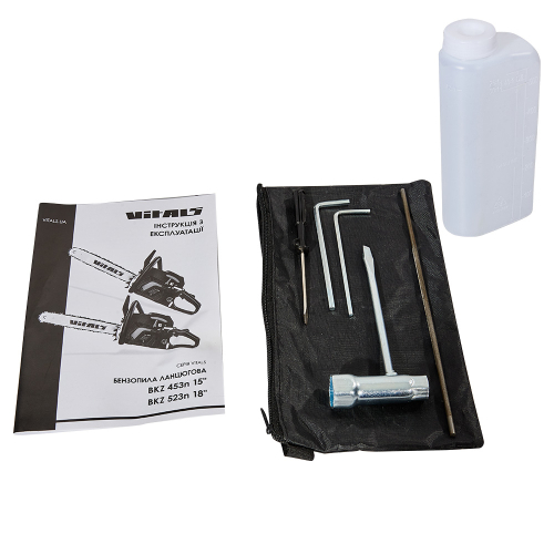 Бензопила цепная Vitals BKZ 453n 15"