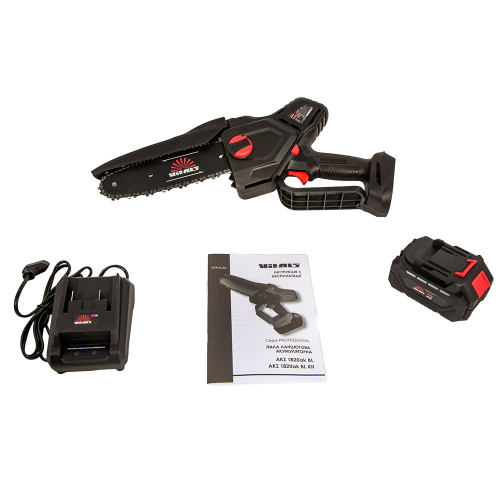 Пила ланцюгова акумуляторна Vitals Professional AKZ 1820ak BL Kit Пила ланцюгова акумуляторна Vitals Professional AKZ 1820ak BL Kit