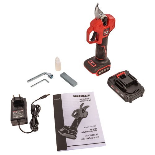 Секатор акумуляторний Vitals Master AG 1825ck BL Kit Секатор акумуляторний Vitals Master AG 1825ck BL Kit