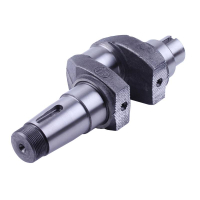 Колінвал голий (під різьбу Ø12 mm) R190