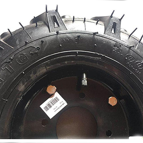 Колесо в зборі 4.00 * 8 (під 4 болти) (4.45 кг) TTG