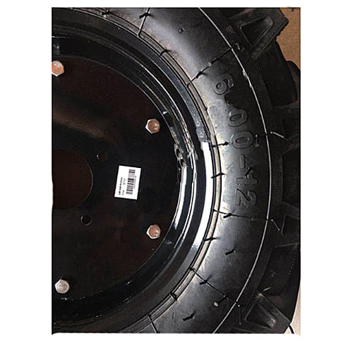 Колесо в зборі 6 * 12 (під 4 болта) (12,4 кг) TTG